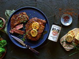 Ribeye Steak with Homemade Smokehouse BBQ Butter