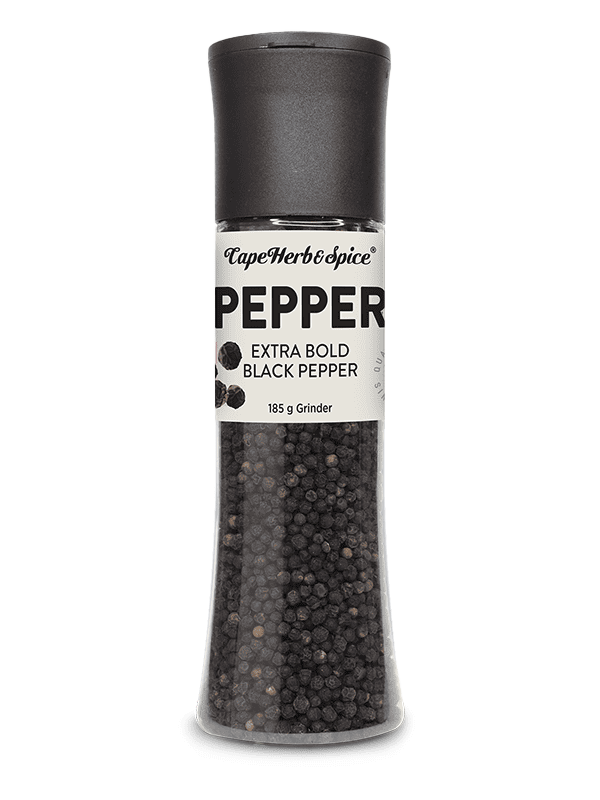 Extra Bold Black Peppercorns Grinder